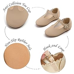 Tegeek Girls Toddler/Little Kid Mary Jane Flats