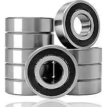 6305-2RS 25 X 62 X 17 Rouleents à Double Joint En Caoutchouc, ABEC