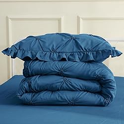 JOLLYVOGUE Teal Twin Size Comforter Sets 5
