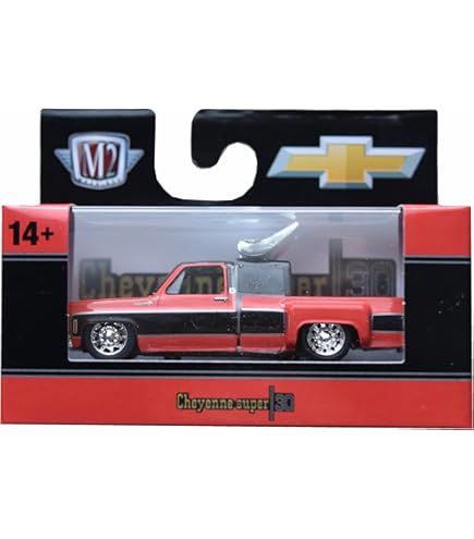 M2 Machines ミニカーセット 1/64 M2 Machines 1:64 Chevrolet Silverado SquareBody Square Body