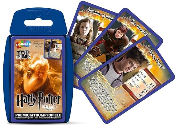 Harry Potter - Top Trumps Harry Potter und der Halbblutprinz - Kartenspiel | Deutsch