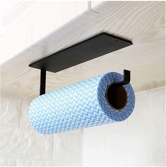 Kitchen Paper Towel Holder Under Toilet Roll Holder Wall