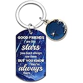Long Distance Friendship Gifts Best Friend Keychain Friendship Gift For Women Best Friend Birthday Gift For Friends Bestie Bff Farewell Bestfriend Present Ideas Galentines Day Gifts For Friends