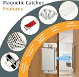 Jiayi Cabinet Magnetic Door Catch 2 Pack 14KG Stainless Steel 55mm view 4
