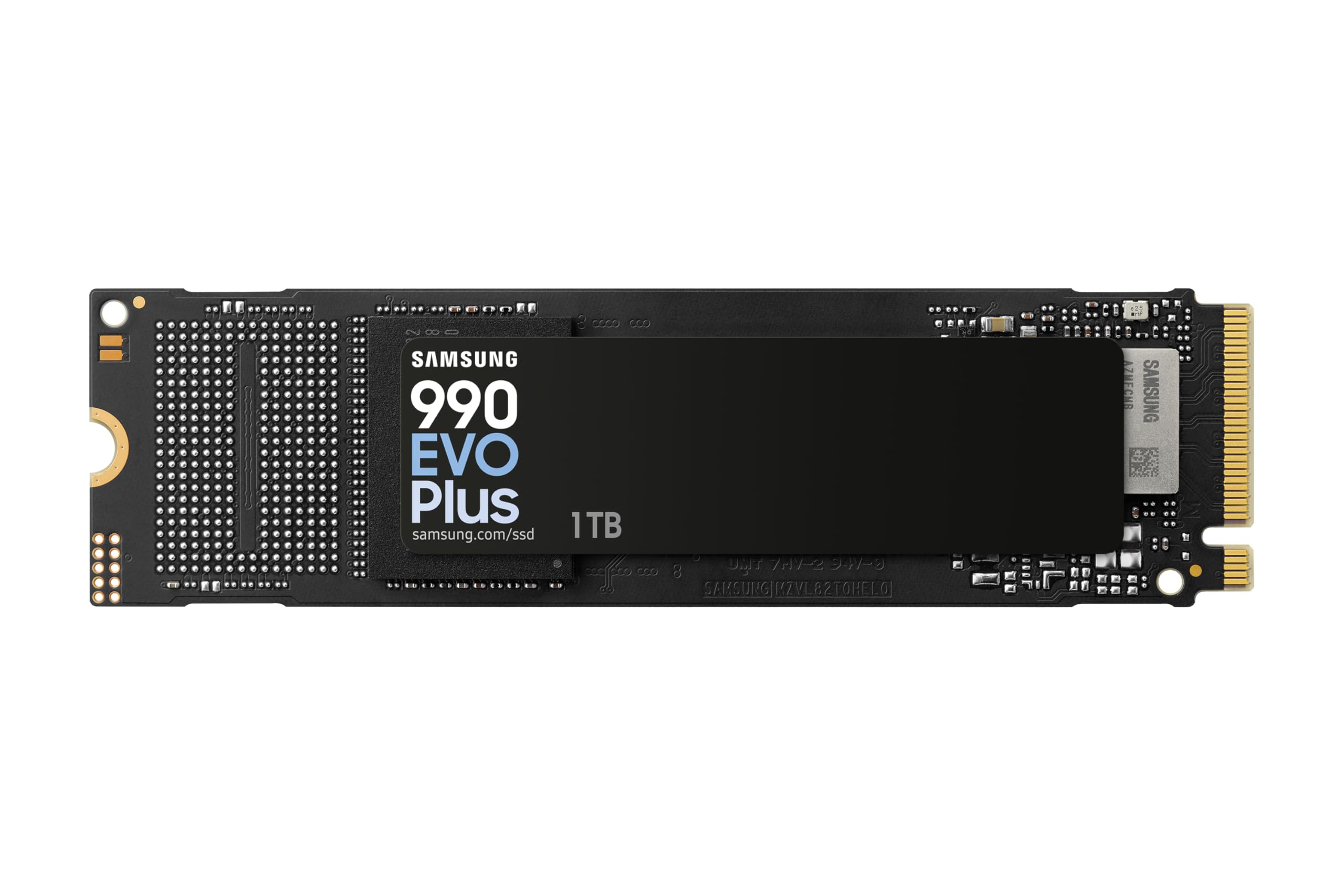 Samsung SSD Interne 990 Evo Plus, Nvme 2.0 Pcie 4.0 X 4 / 5.0X2, 1 To, Vitesse De Lecture Jusqu'À 7250 Mo/S, Idéal Pour Le Gaming Et La Bureautique, Mz-V9S1T0Bw
