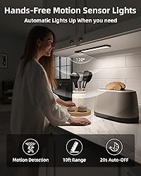 EZVALO Under Cabinet Lighting Wireless, 2 Pack