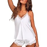 Avidlove Satin Pajamas Set Sleepwear Womens Sexy Lingerie Cami Shorts Set Nightwear S-XXL