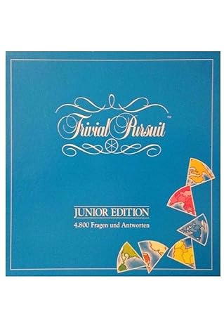 Trivial Pursuit - Junior Edition - 4800 Fragen - Deutsche Ausgabe von 1990 ( Rarität )