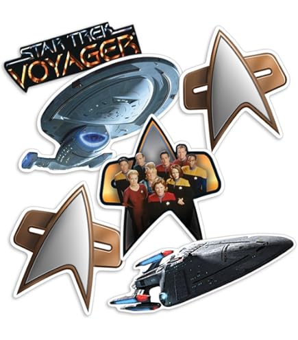 Amazon.com: Star Trek Sticker Pack Die Cut Vinyl Large Deluxe