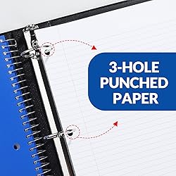 SUNEE 5 Subject Notebook College Ruled - 400