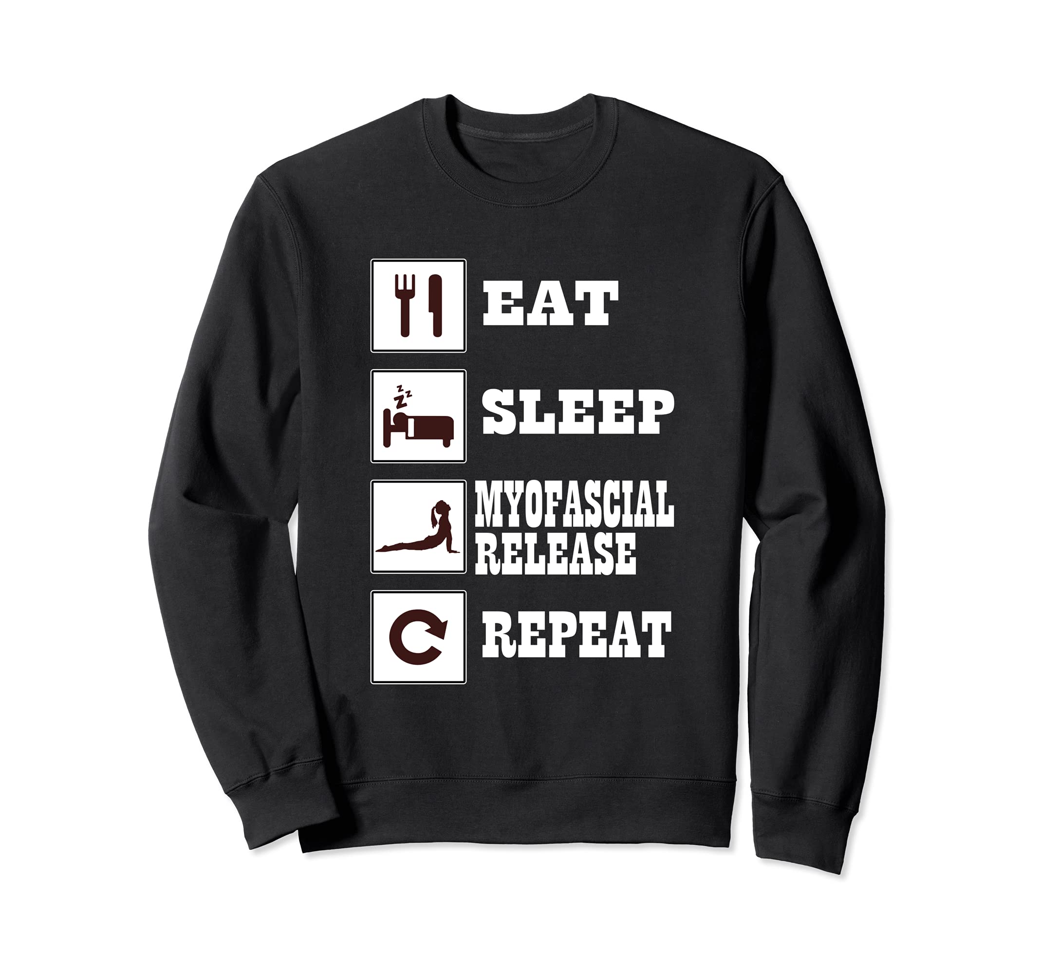 Myofascial Release Sports Gym Fitness Myofascial Release Sweatshirt
