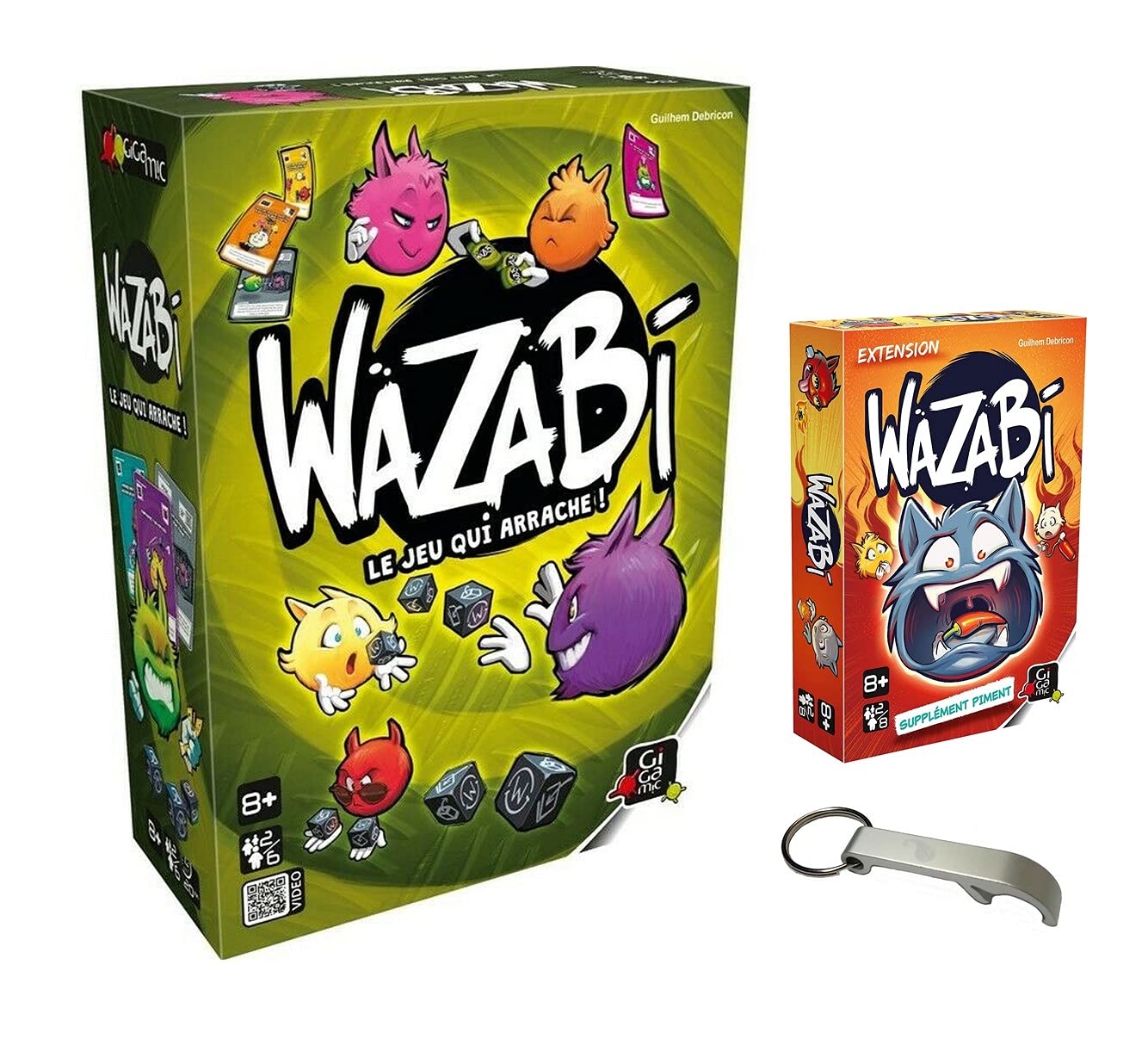 Wazabi Set + Chili Extension + 1 Blumie Bottle Opener (Wazabi + Extension)