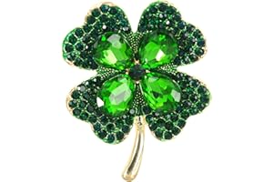 Gyn&Joy Four Leaf Clover Brooch Pin