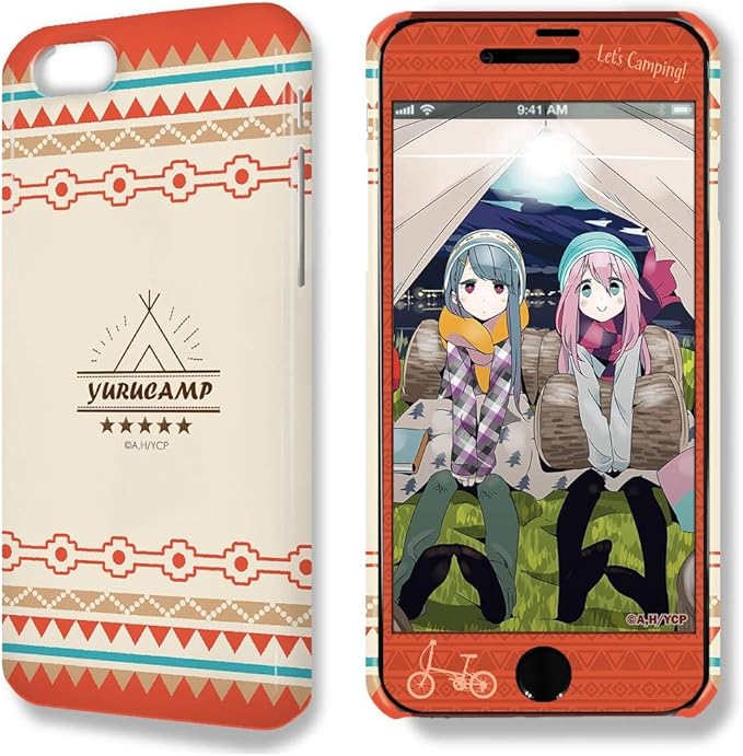 Amazon Co Jp スマートフォンケース ゆるキャン Iphone 7 8ケース 保護シート デザイン01 各務原なでしこ 志摩リン A デザジャケット ホビー 通販