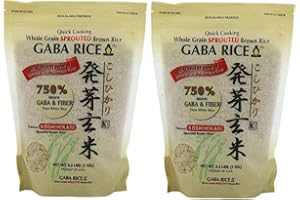 GABA - Sprouted Brown Rice 2.2LB 2 Packs in Sprout Talk's Package