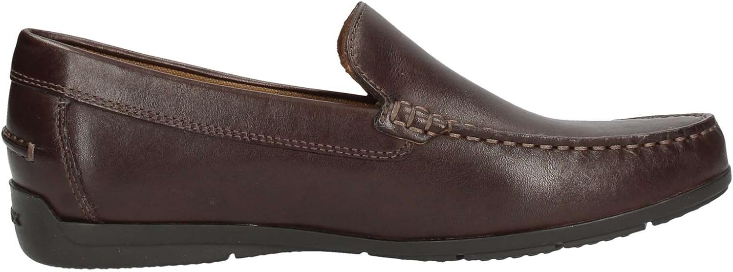 Geox simon leather moccasins Clearance