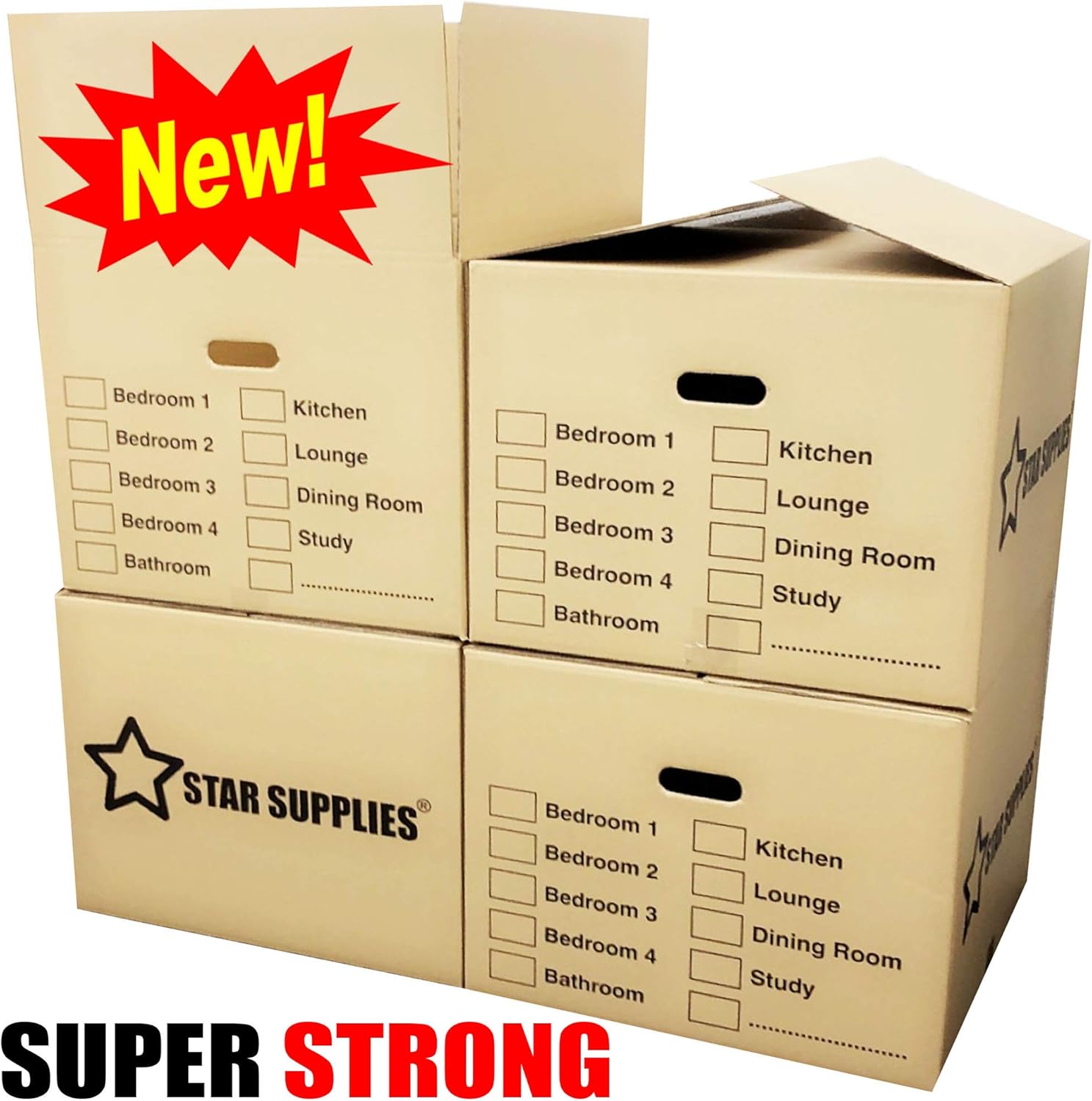 15 Strong Extra Large Cardboard Storage Packing Moving House Boxes