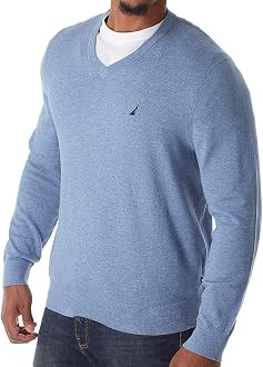 Classic-Fit V-Neck Sweater 