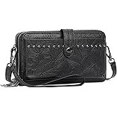 SENDEFN Wristlet Wallet Small Cell Phone Purse Crossbody Bags for Women | Small, Cell Phone Purse