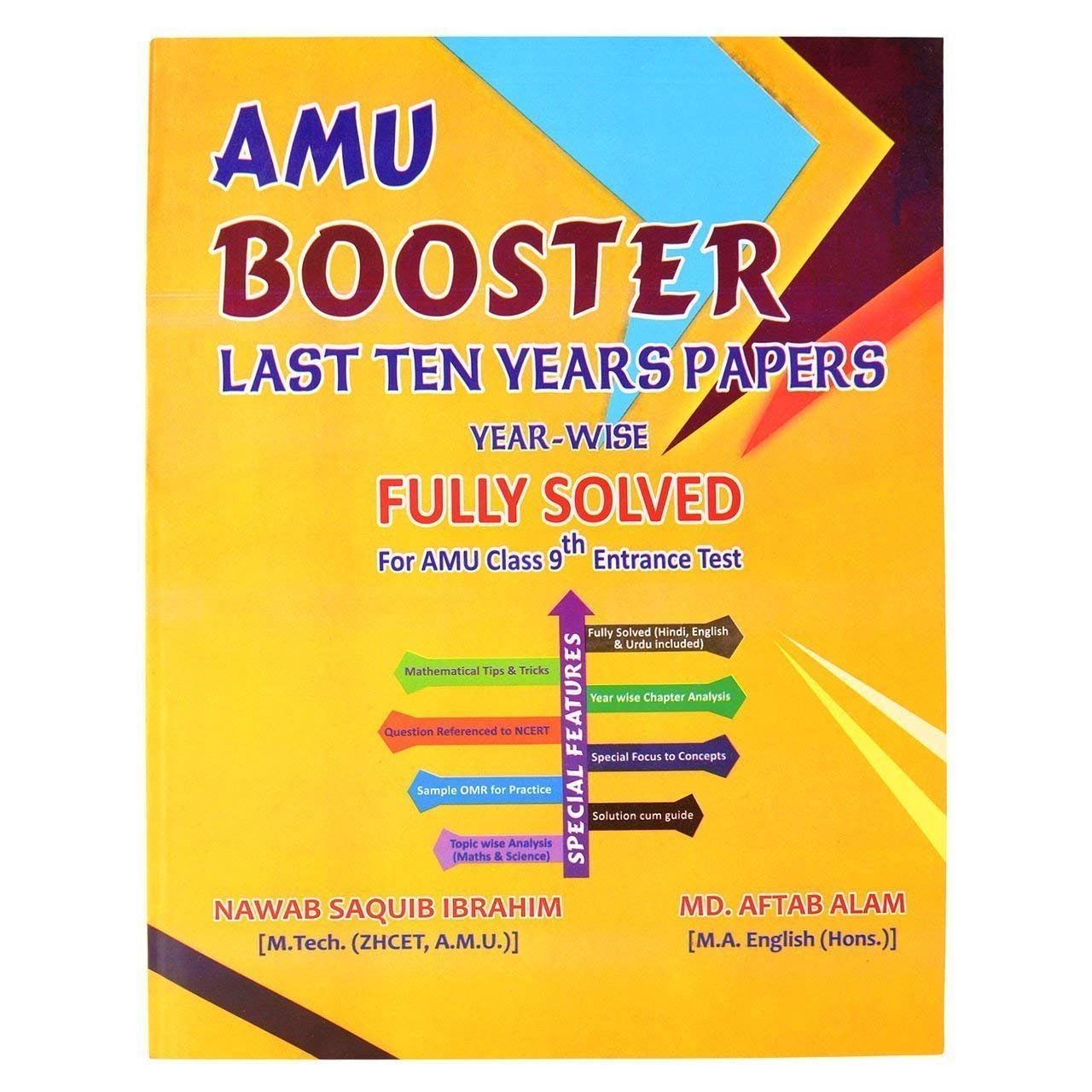Amu Booster Yearwise For Amu Class 9 2020 Entrance Amazon In Books