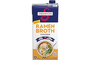 SWANSON S Ramen Chicken Broth, 32 Oz Carton