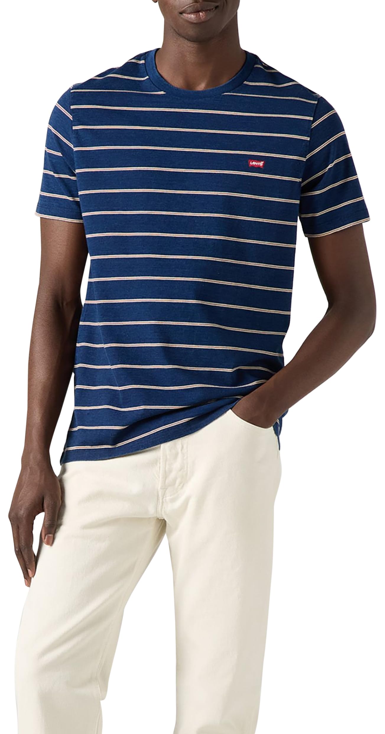 Levi's Ss Original Hm Tee Taper Stripe True Ind