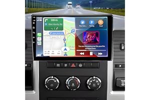 10.2 Inch Car Stereo Upgrade Replacement for Dodge Ram 1500 2500 2009 2010 2011 2012 Jeep Wrangler JK 2007-2018 Grand Cheroke