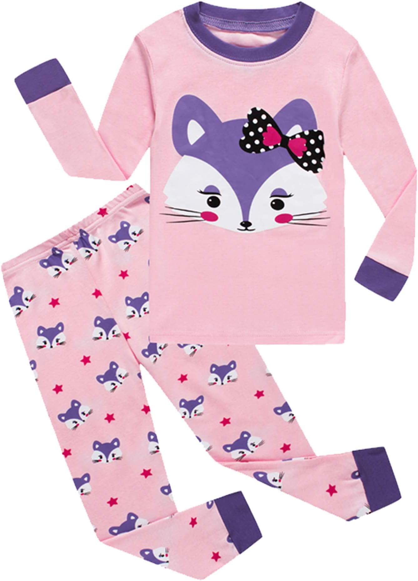 Choco Moon Girls Pajamas Sets Shorts Sleepwears