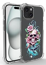 Ecute Anchor Case for iPhone 15 with Stand,Drop