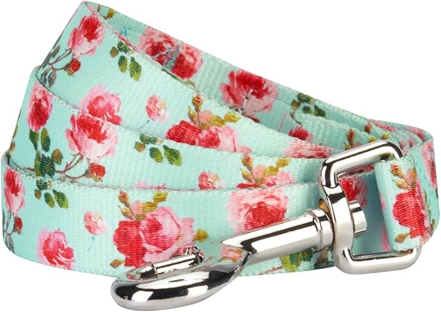 floral dog leash