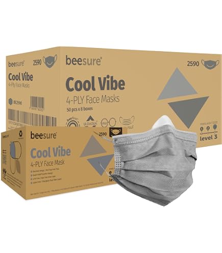 Amazon.com: Crosstex Securefit Ultra Sensitive Earloop Mask, 1