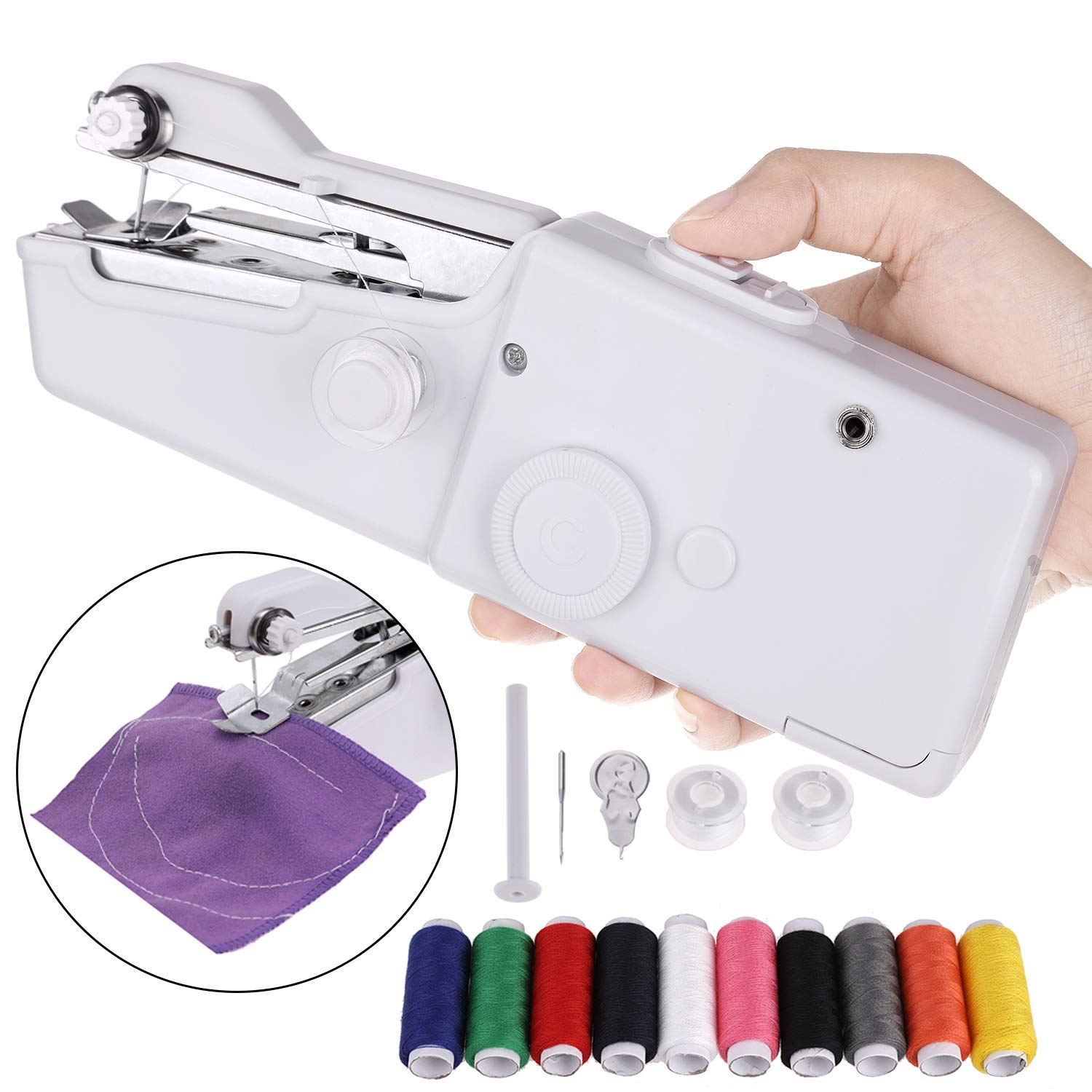 Kit Macchina Da Cucire Elettrica Portatile Per Sacchi - Batteria 36V Ricaricabile - Foto 3