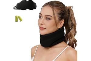 Adjustable Soft Foam Neck Brace, Universal Cervical Collar, Adjustable Neck Support Brace for Sleeping for Women & Men