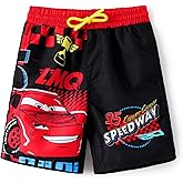Disney Stitch Spiderman Cars Winnie Toy Story Boy Swim Trunks UPF 50+Swim Shorts Compression Liner & Quick-Dry &Pockets 2-13Y