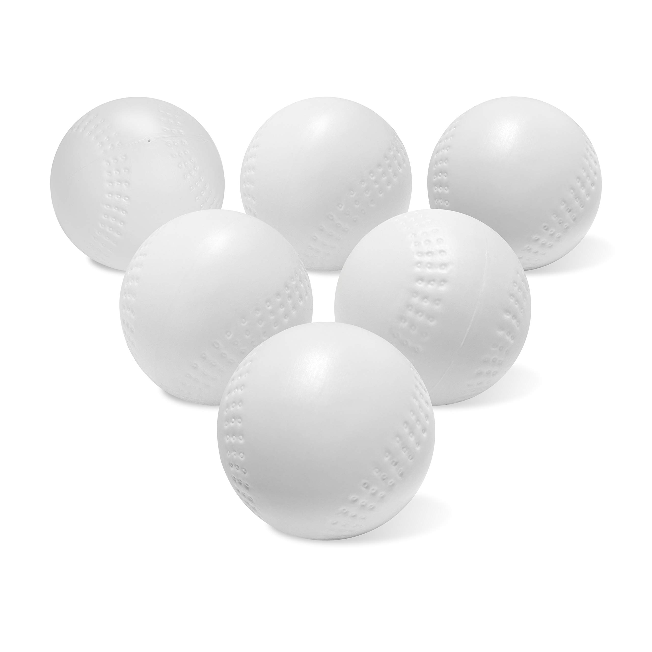 Photo 1 of Toddler & Little Kids Replacement Baseballs for Little Tikes Triple Splash T-Ball and Splash Hit Tennis | Perfect Plastic Baseballs for Tee-Ball Practice | Pack of 6 Soft Tee-Balls