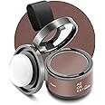 Acosexy Root Touch Up Hair Color Powder for Gray Coverage and Thinning Hair - Auburn Hairline Shadow Powder for Women's Eyebrows and Men's Beard Lines, Bald Spots (Auburn)