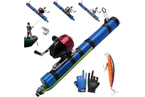 Fishing Catapult Rod,2026 New Portable Compact Telescopic Slingshot Fishing Reel,Pole Shooting Lure Fishings Tools for Beginn