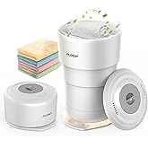 PLOSIF Foldable Towel Warmer for Bathroom, 21L Large Capacity Hot Towel Warmer - Fits 2 Oversized Towels, Blankets, Bathrobes, Spa-Like Towel Heater with 4 Timers, Auto Shut Off and Ambient Lighting