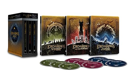 Il Signore degli Anelli - Trilogia Steelbook (4K Ultra HD) (9 dischi)