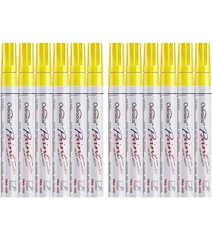 Amazon.com: Lesun Overseas White Paint Pens, 12 Pack Waterproof