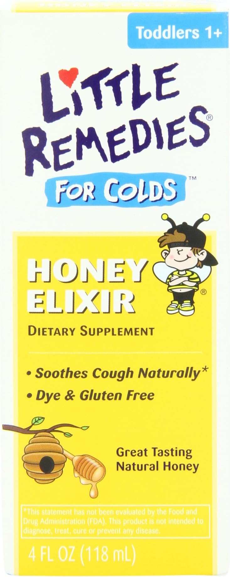 Little Colds Honey Elixir 4-Ounce