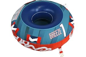 NOREAST OUTDOORS Paradise Water Sports - Breeze Water Towable Tube for Boating - 1 Rider