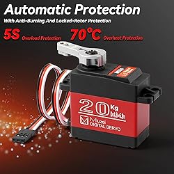 Miuzei 20KG RC Servo High Torque Servo