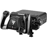 Thrustmaster TCA SKY YOKE &ndash; Yoke &amp; Throttle &ndash; PS5, PC, iOS, Android | Flight simulation controller for beginners, first PS5 yoke, 7 axes, built-in trim wheel, rudder control