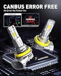 AUXITO H8 H9 H11 Light Bulbs, Direct H11
