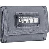 EXCELLENT ELITE SPANKER Nylon Trifold Wallet for Men ID Card Holder Tactical Military Wallet with Coin Pocket Outdoor Wallet
