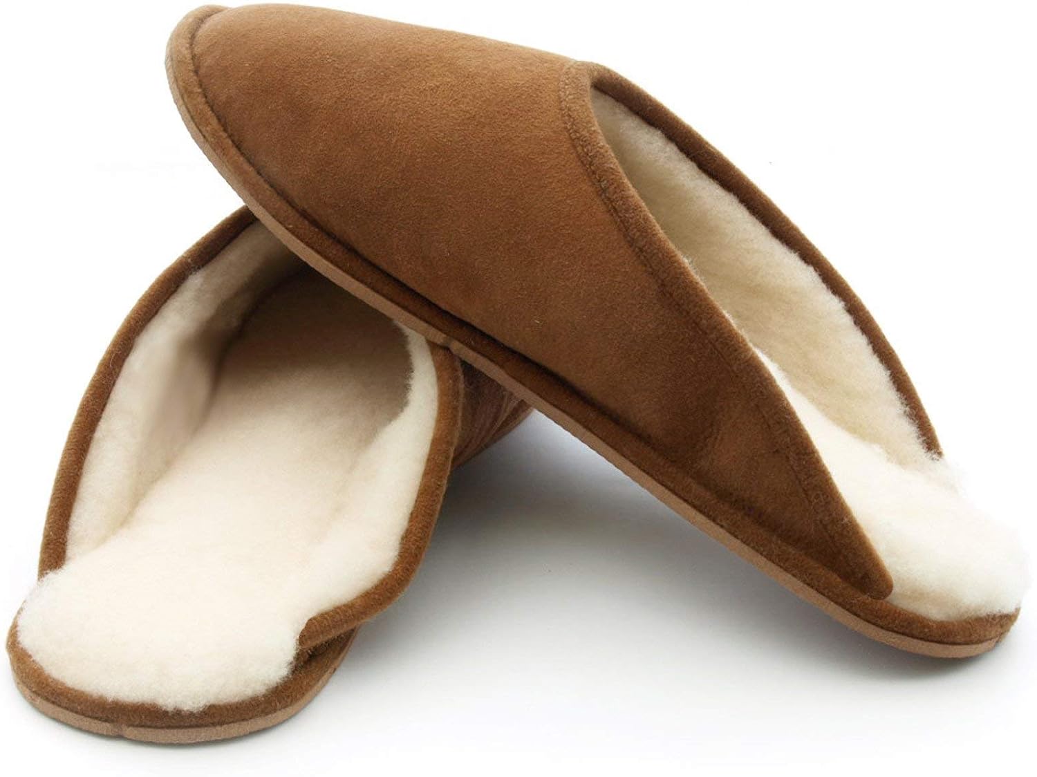 Portuguese Treasures Sheepskin Slipon/Mule Slippers Supersoft, Snug