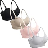 GXXGE 4Pack Nursing Bra for Breastfeeding Maternity