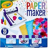 Crayola Paper Maker, Paper Making DIY Craft Kit, Gift for Kids, 7, 8, 9, 10