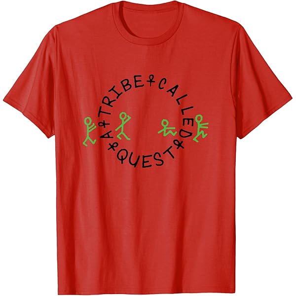 Amazon.com: A Tribe Called Quest Official Logo Green T-Shirt